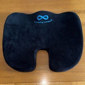 Everlasting Comfort Black Seat Cushion